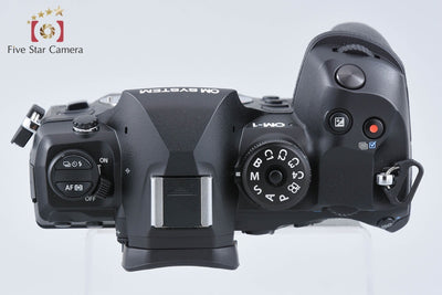 【中古】OM SYSTEM (OLYMPUS) オーエム システム OM-1 Mark II ブラック ミラーレス一眼カメラ シャッター回数僅少 元箱付き