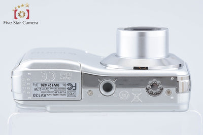 【中古】FUJIFILM 富士フイルム FinePix AV130 シルバー コンパクトデジタルカメラ