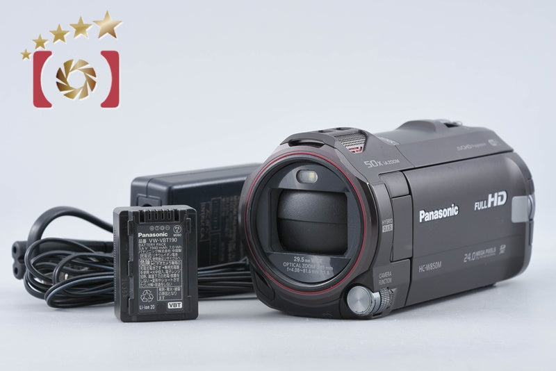 【中古】Panasonic パナソニック HC-W850M ブラウン デジタルハイビジョンビデオカメラ
