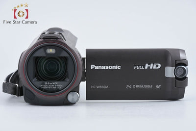 【中古】Panasonic パナソニック HC-W850M ブラウン デジタルハイビジョンビデオカメラ
