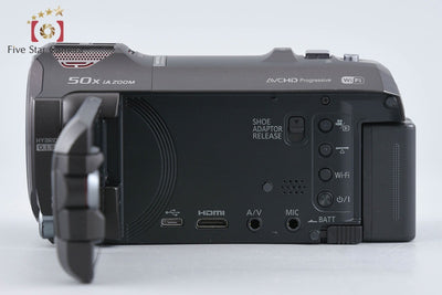 【中古】Panasonic パナソニック HC-W850M ブラウン デジタルハイビジョンビデオカメラ