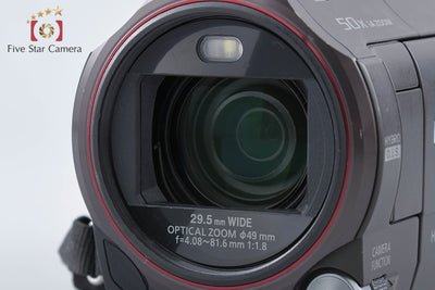 【中古】Panasonic パナソニック HC-W850M ブラウン デジタルハイビジョンビデオカメラ