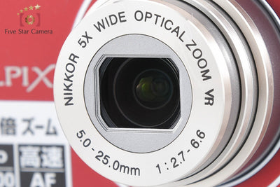 【中古】Nikon ニコン COOLPIX S640 プライムレッド コンパクトデジタルカメラ