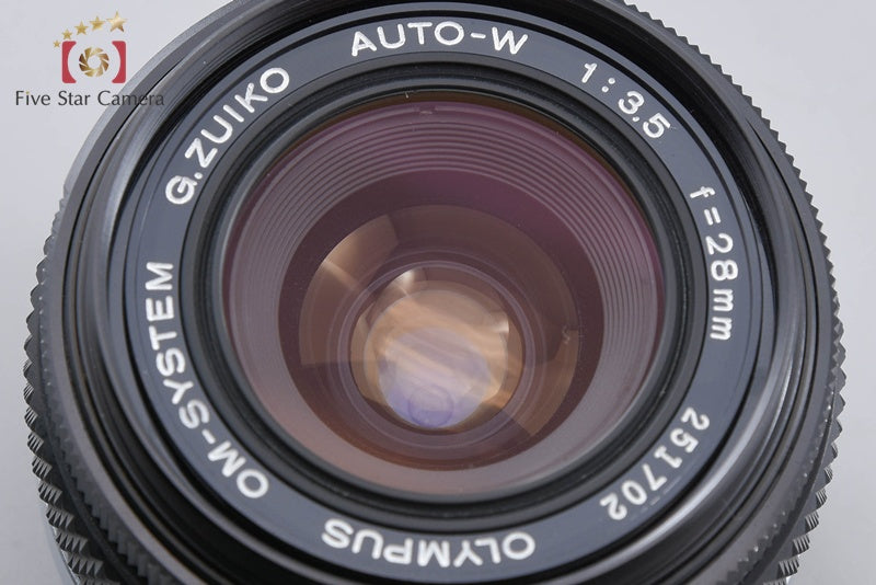 中古】OLYMPUS オリンパス G.ZUIKO AUTO-W 28mm f/3.5 – Five Star 中古】OLYMPUS オリンパス G.ZUIKO AUTO-W 28mm f/3.5 – Five Star
