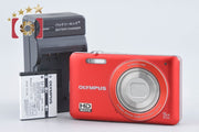 【中古】OLYMPUS オリンパス VG-120 レッド コンパクトデジタルカメラ