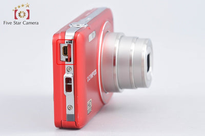 【中古】OLYMPUS オリンパス VG-120 レッド コンパクトデジタルカメラ