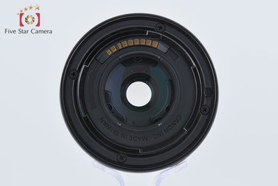 【中古】Canon キヤノン EF-M 15-45mm f/3.5-6.3 IS STM ブラック