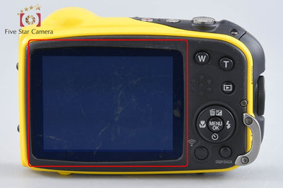 【中古】FUJIFILM 富士フイルム FINEPIX XP80 イエロー コンパクトデジタルカメラ