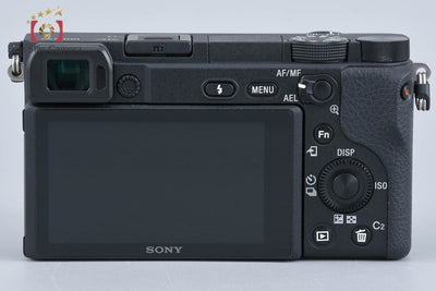 【中古】SONY ソニー α6400 ILCE-6400 ブラック 高倍率ズームレンズキット 元箱付き 多言語対応