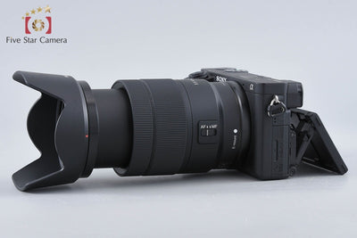 【中古】SONY ソニー α6400 ILCE-6400 ブラック 高倍率ズームレンズキット 元箱付き 多言語対応