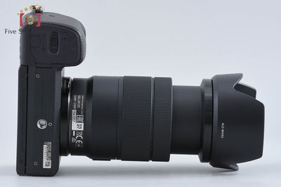 【中古】SONY ソニー α6400 ILCE-6400 ブラック 高倍率ズームレンズキット 元箱付き 多言語対応
