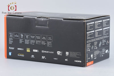 【中古】SONY ソニー α6400 ILCE-6400 ブラック 高倍率ズームレンズキット 元箱付き 多言語対応
