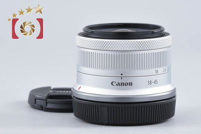 【中古】Canon キヤノン RF-S 18-45mm f/4.5-6.3 IS STM シルバー