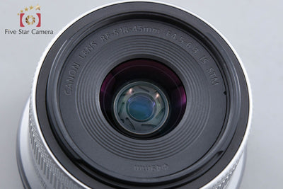 【中古】Canon キヤノン RF-S 18-45mm f/4.5-6.3 IS STM シルバー