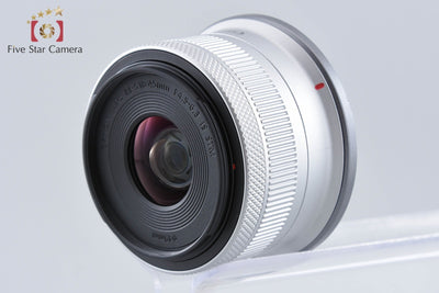 【中古】Canon キヤノン RF-S 18-45mm f/4.5-6.3 IS STM シルバー