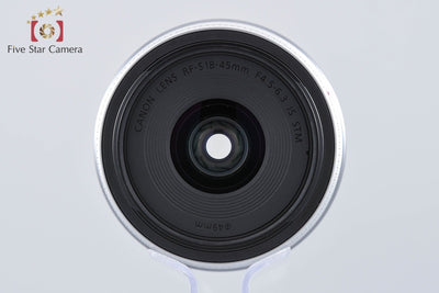 【中古】Canon キヤノン RF-S 18-45mm f/4.5-6.3 IS STM シルバー