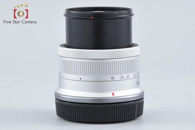 【中古】Canon キヤノン RF-S 18-45mm f/4.5-6.3 IS STM シルバー