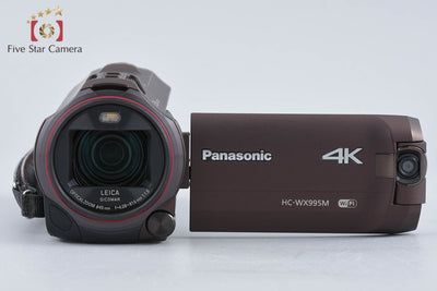【中古】Panasonic パナソニック HC-WX995M ブラウン デジタル4Kビデオカメラ