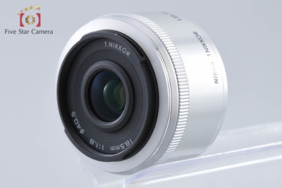 【中古】Nikon ニコン 1 NIKKOR 18.5mm f/1.8 シルバー