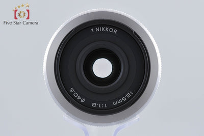 【中古】Nikon ニコン 1 NIKKOR 18.5mm f/1.8 シルバー