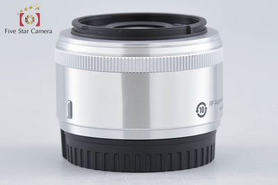【中古】Nikon ニコン 1 NIKKOR 18.5mm f/1.8 シルバー