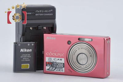 【中古】Nikon ニコン COOLPIX S510 ラズベリーレッド コンパクトデジタルカメラ