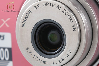 【中古】Nikon ニコン COOLPIX S510 ラズベリーレッド コンパクトデジタルカメラ