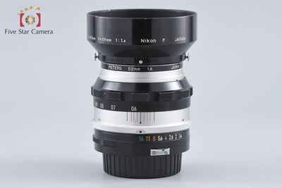 【中古】Nikon ニコン NIKKOR-S Auto 50mm f/1.4