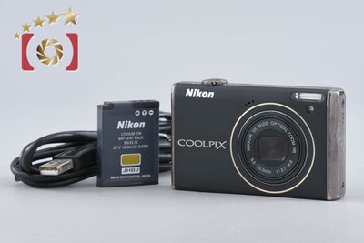 【中古】Nikon ニコン COOLPIX S640 ディープブラック コンパクトデジタルカメラ