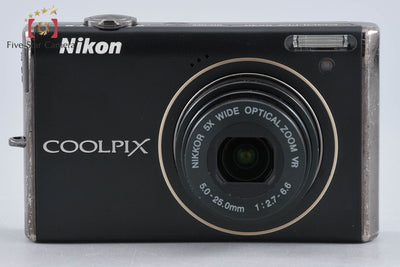 【中古】Nikon ニコン COOLPIX S640 ディープブラック コンパクトデジタルカメラ