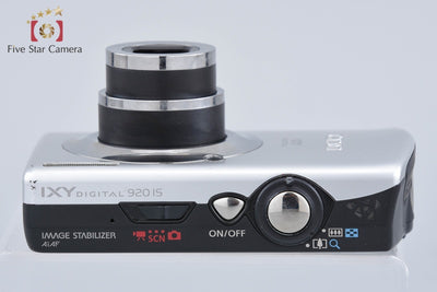 【中古】Canon キヤノン IXY DIGITAL 920 IS シルバー コンパクトデジタルカメラ