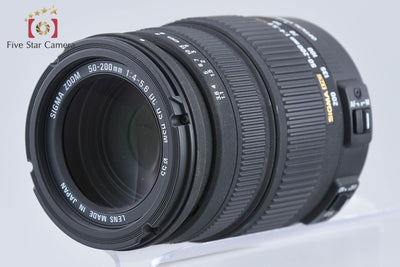 【中古】SIGMA シグマ 50-200mm f/4-5.6 DC OS HSM キヤノン用