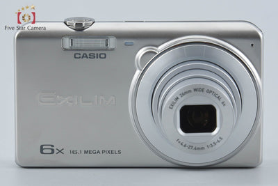 【中古】CASIO カシオ EXILIM EX-ZS25 シルバー コンパクトデジタルカメラ 元箱付き