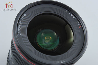 【中古】Canon キヤノン EF 17-40mm f/4 L USM