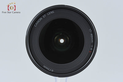 【中古】Canon キヤノン EF 17-40mm f/4 L USM