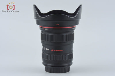 【中古】Canon キヤノン EF 17-40mm f/4 L USM