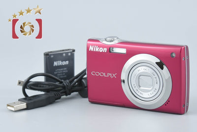 【中古】Nikon ニコン COOLPIX S4000 ルビーレッド コンパクトデジタルカメラ