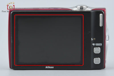 【中古】Nikon ニコン COOLPIX S4000 ルビーレッド コンパクトデジタルカメラ
