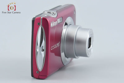 【中古】Nikon ニコン COOLPIX S4000 ルビーレッド コンパクトデジタルカメラ