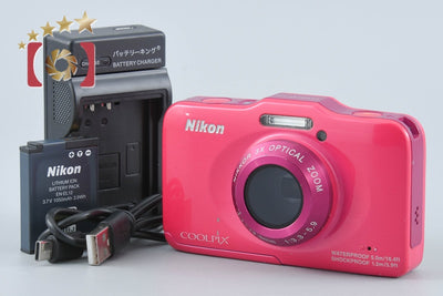 【中古】Nikon ニコン COOLPIX S31 ピンク コンパクトデジタルカメラ