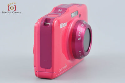 【中古】Nikon ニコン COOLPIX S31 ピンク コンパクトデジタルカメラ