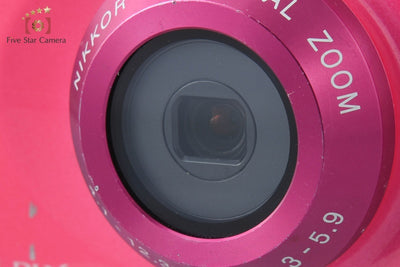 【中古】Nikon ニコン COOLPIX S31 ピンク コンパクトデジタルカメラ