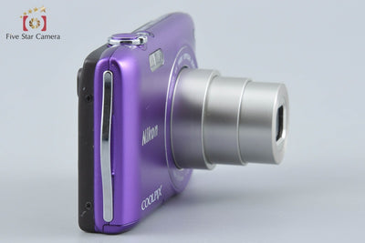【中古】Nikon ニコン COOLPIX S3300 ラベンダーパープル コンパクトデジタルカメラ