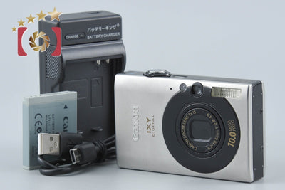 【中古】Canon キヤノン IXY DIGITAL 25 IS ブラック コンパクトデジタルカメラ