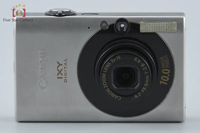 【中古】Canon キヤノン IXY DIGITAL 25 IS ブラック コンパクトデジタルカメラ
