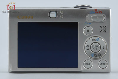 【中古】Canon キヤノン IXY DIGITAL 25 IS ブラック コンパクトデジタルカメラ