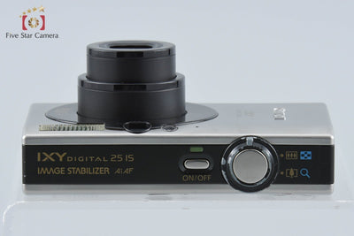 【中古】Canon キヤノン IXY DIGITAL 25 IS ブラック コンパクトデジタルカメラ