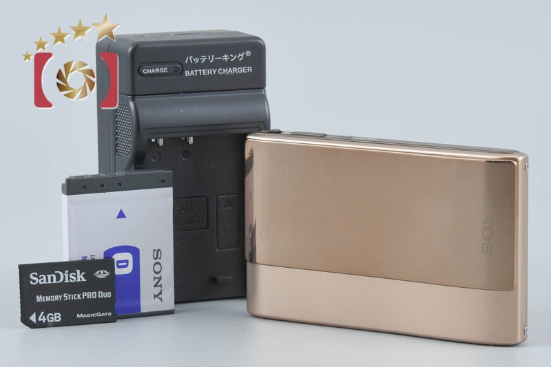 【中古】SONY ソニー Cyber-Shot DSC-TX1 ゴールド コンパクトデジタルカメラ