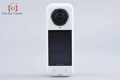 【中古】Arashi Vision 嵐ビジョン Insta360 X5 サテンホワイト Limited Edition 360度8Kアクションカメラ 元箱付き