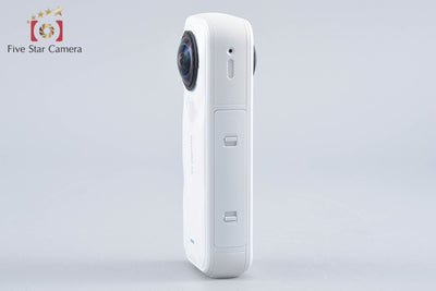 【中古】Arashi Vision 嵐ビジョン Insta360 X5 サテンホワイト Limited Edition 360度8Kアクションカメラ 元箱付き